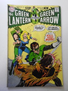 Green Lantern #78 (1970) GD+ Condition moisture damage, ink fc