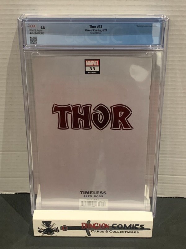 Thor # 33 CGC 9.8 Alex Ross Variant Cover [GC35]