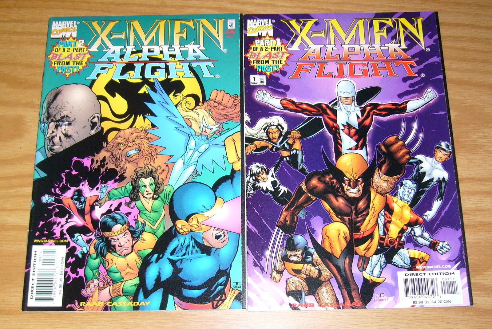 X Menalpha Flight 1 2 Vfnm Complete Series John Cassaday - 