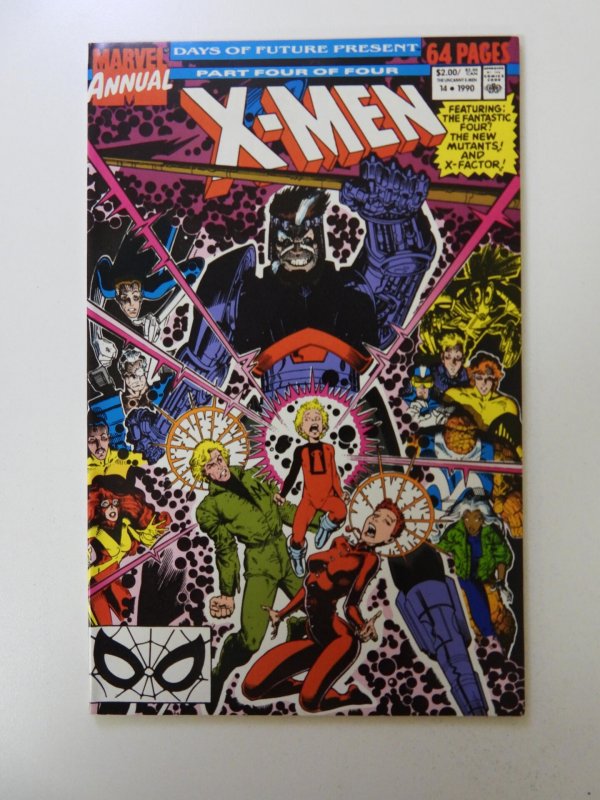 X-Men Annual #14 Direct Edition (1990) 1st cameo appearance of Gambit VF/NM