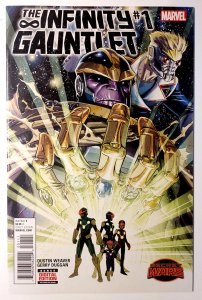 The Infinity Gauntlet #1 (9.6, 2015) 1ST APPEARANCES OF ANWEN BAKIAN