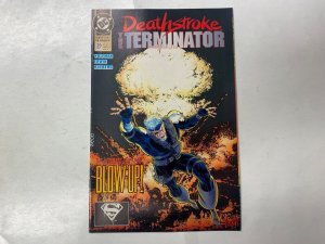 3 Deathstroke, The Terminator DC comic books #18 19 20 21 KM23