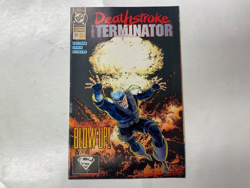 3 Deathstroke, The Terminator DC comic books #18 19 20 21 KM23
