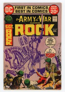 Our Army at War #247 Joe Kubert Easy Company VG