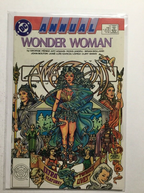 Wonder Woman Annual 1 Near Mint Nm Dc Comics