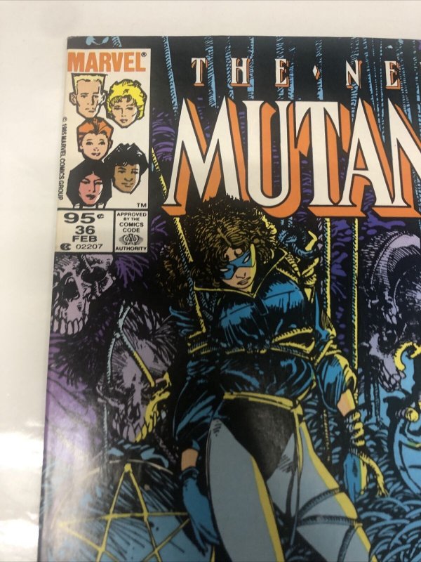 The New Mutants (1986) # 36 (VF) Canadian Price Variant • Chris Claremont