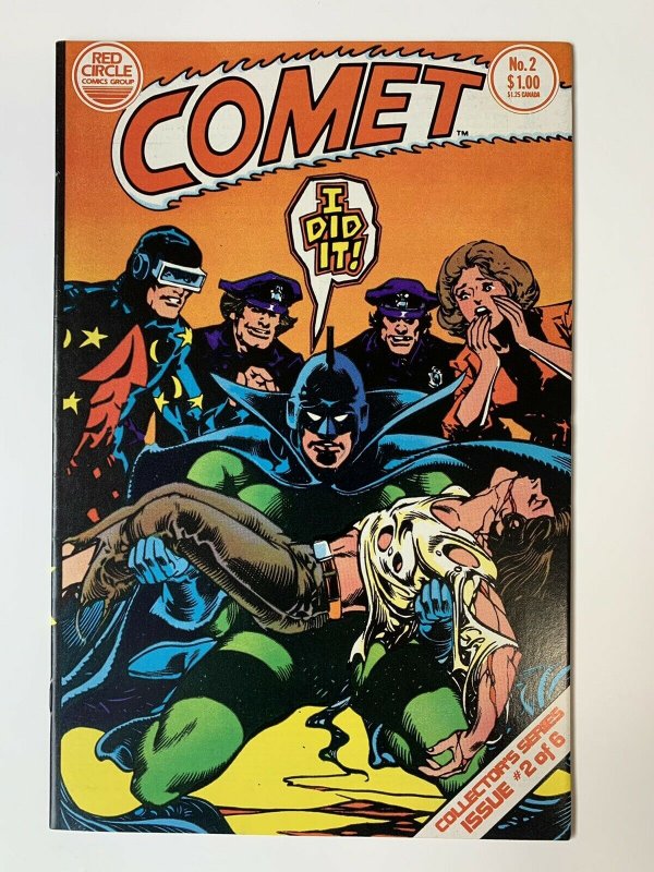 The Comet 1 & 2 ~ Red Circle Comics ~ Oct 1983