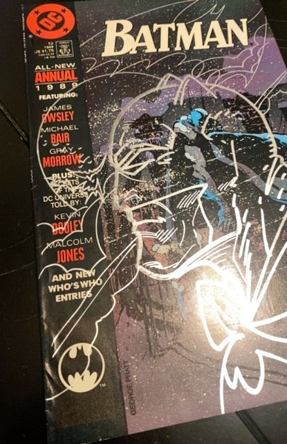 Batman Annual #13 Direct Edition-)CoverBatman sketch by Sam De la Rosa