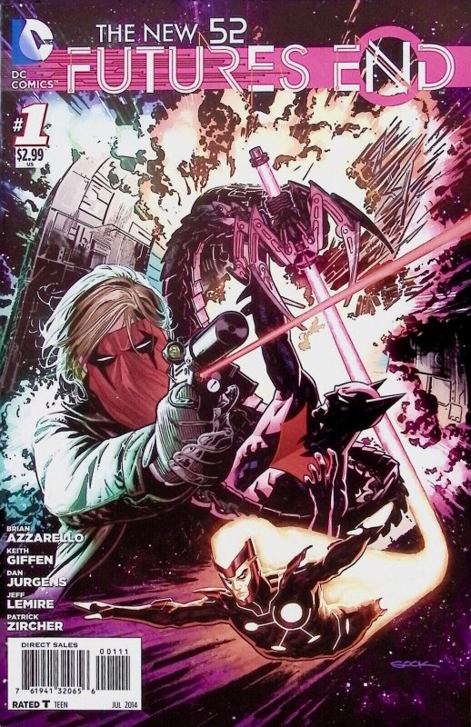 NEW 52 FUTURES END Comic Issue 1 — Grifter Cover — 2014 DC Universe Fine + Cond