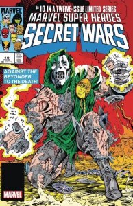 ? MARVEL SUPER HEROES SECRET WARS #10 FOILl & FACSIMILE & - PRESALE 10/2 Doom