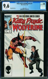 Kitty Pryde and Wolverine #3 (1985) CGC 9.6 NM+