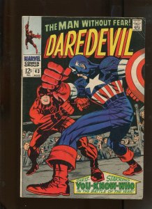 DAREDEVIL #43 (7.0) VS CAPTAIN AMERICA