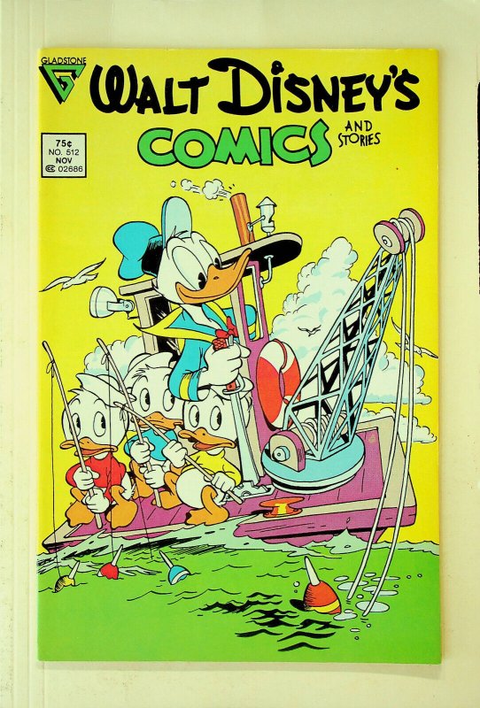 Walt Disney's Comics and Stories #512 (Nov 1986, Gladstone) - Near Mint