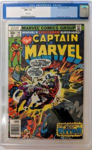 Captain Marvel #54 (1978) Captain Marvel CGC 9.6