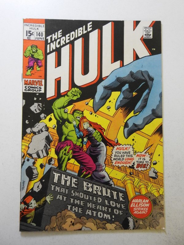 The Incredible Hulk #140 (1971) FN/VF Condition!