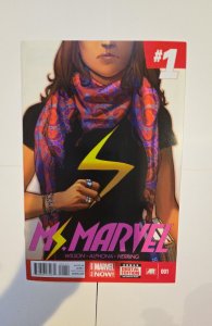 Ms. Marvel #1 (2014) first app of Kamala khan solo series