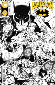 BATMAN FAZE CLAN ONESHOT #1 CVR F 1:25 KIRKHAM B&W VARIANT