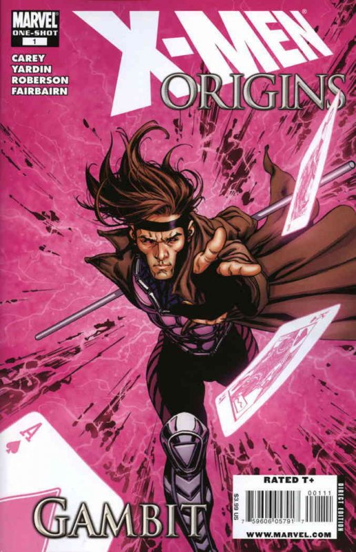 X-Men Origins: Gambit #1 VF ; Marvel