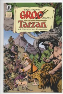 GROO meets TARZAN #3, NM, Sergio Aragones Tom Yeates, 2021 Burroughs