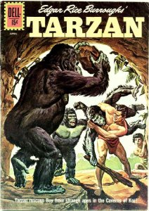 Tarzan (Dell) #129 FN ; Dell | April 1962 Edgar Rice Burroughs