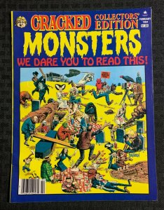 1984 Feb CRACKED MONSTERS Magazine VG+ 4.5 We Dare You to Read This! 