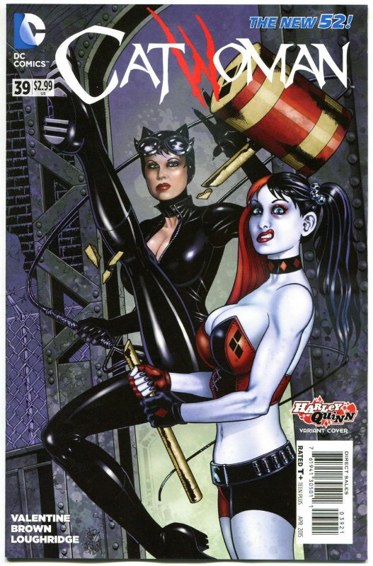 CATWOMAN 39 NM Harley Quinn 2011 New 52 Variant Balent more HQ in store