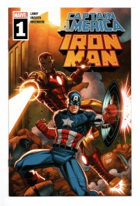 CAPTAIN AMERICA/IRON MAN #01 (2022) RON LIM | WALMART TRADE DRESS