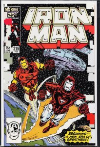 Iron Man #215 (1987) Iron Man