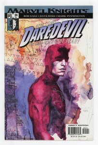Daredevil #24 (1998 v2) David Mack Spider-Man NM