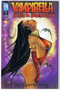 VAMPIRELLA : DEATH & DESTRUCTION #1, NM-, William Tucci, 1996, more in store