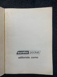 1973 TERRORE A COLAZIONE by Stan Lee VG 4.0 Eureka Corno Italian Paperback