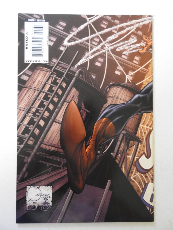 The Amazing Spider-Man #600 Quesada Cover (2009) VF Condition!