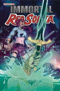 Immortal Red Sonja #1D VF/NM ; Dynamite | Dan Abnett