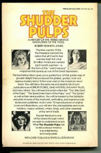 Shudder Pulps 1978-History of Weird Menace Pulps-R K Jones-Terror Tales-VF