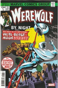 Werewolf By Night # 33 Facsimile Edition NM Marvel 2023 [R5]