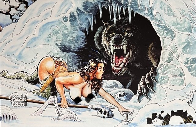 Cavewoman Lot of 10 Various Nude Covers