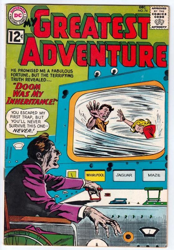 My Greatest Adventure #74 (Dec-62) NM- High-Grade 