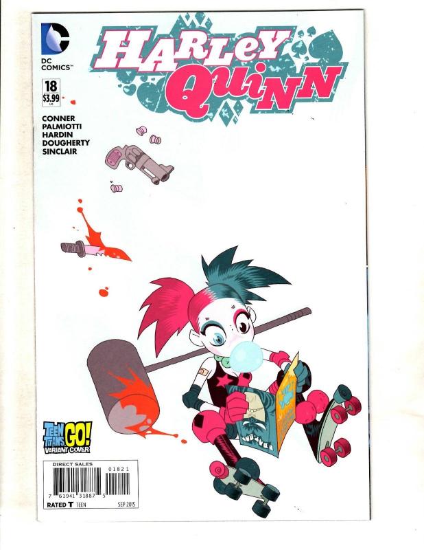 Harley Quinn # 18 NM 1st Print Variant Cover DC Comic Book Batman Joker J325