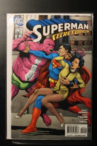 Superman: Secret Origin #4 Gary Frank Parasite Cover (2010)