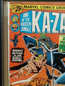 Ka-Zar Lord of the Hidden Jungle Comic Book #17, Marvel 1976. P03