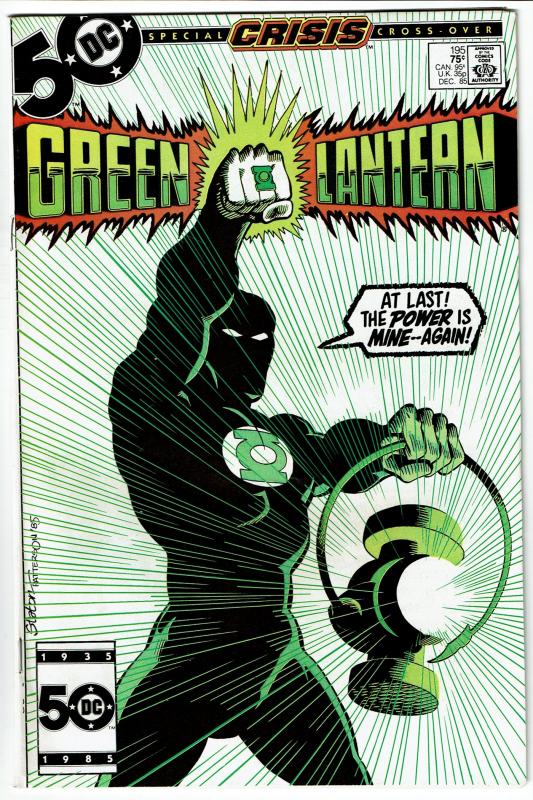 Green Lantern #195 (1st Series)   7.0 FN-VF 