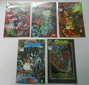 Spawn comic lot 17 different from:#2-18 avg 8.5 VF+ (1992-94)