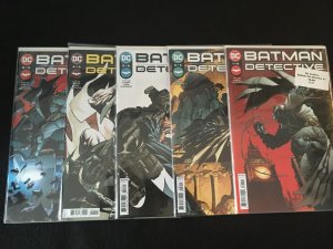 BATMAN: DETECTIVE #1, 2, 3, 4, 5 VFNM Condition