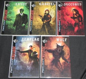 Modern Moonstone TWILIGHT CRUSADE TITLES 5pc High Grade Comic Lot #1's Fantasy