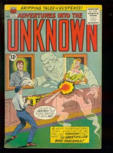 ADVENTURES INTO THE UNKNOWN #146 1964-RAY GUN-HORROR VG