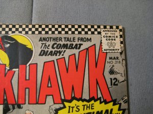 Blackhawk #218 (DC 1966) READ 