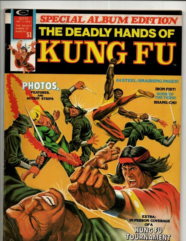 8 Deadly Hands Of Kung Fu Magazines # 1 3 4 6 7 8 9 + Special Album Edition RS3