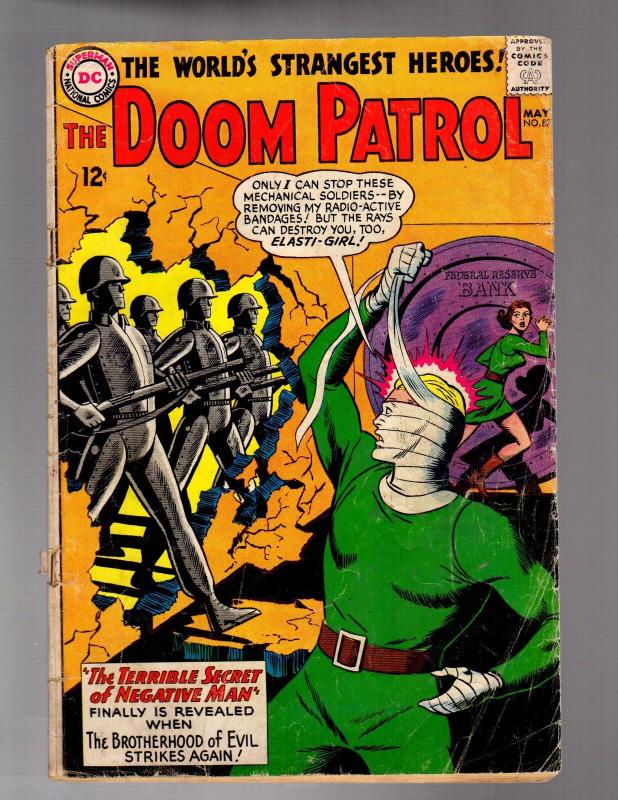 DOOM PATROL 87 GOOD  May 1964