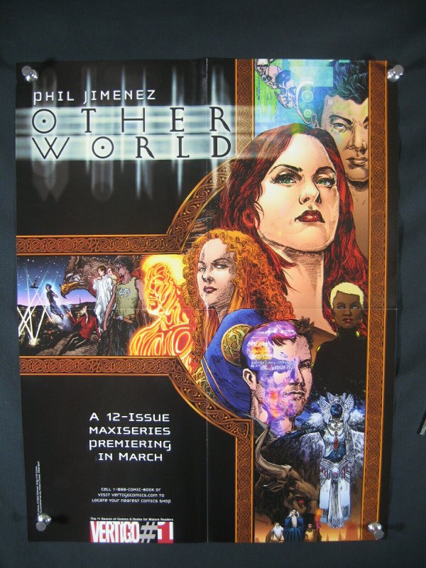 Other World DC Comics Promo Poster 2005 22x17