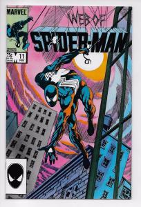 Web of Spider-Man #11 - Black Costume / Bob McLeod (Marvel, 1986) - VF/NM